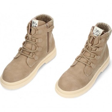 GARVALIN 241560 matte Mädchenstiefel TAUPE
