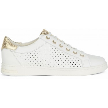 GEOX JAYSEN LOW-CUT D151BB SNEAKERS WHITE_GOLD