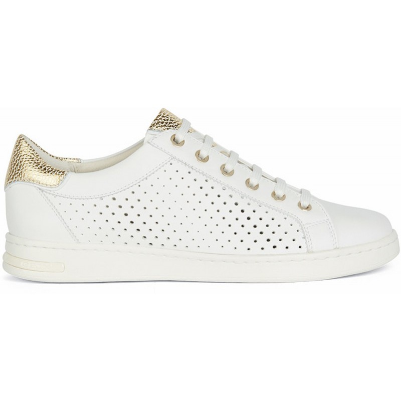 GEOX JAYSEN LOW-CUT D151BB SNEAKERS WHITE_GOLD
