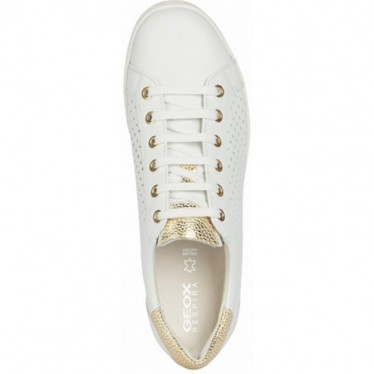 GEOX JAYSEN LOW-CUT D151BB SNEAKERS WHITE_GOLD