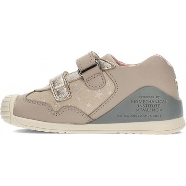 BIOMECANICS Mädchen-Sneaker 241103 OYSTER