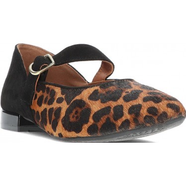 GIOSEPPO Damen-Mary-Jane-Ballerinas 73961 LEOPARD
