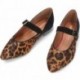 GIOSEPPO Damen-Mary-Jane-Ballerinas 73961 LEOPARD