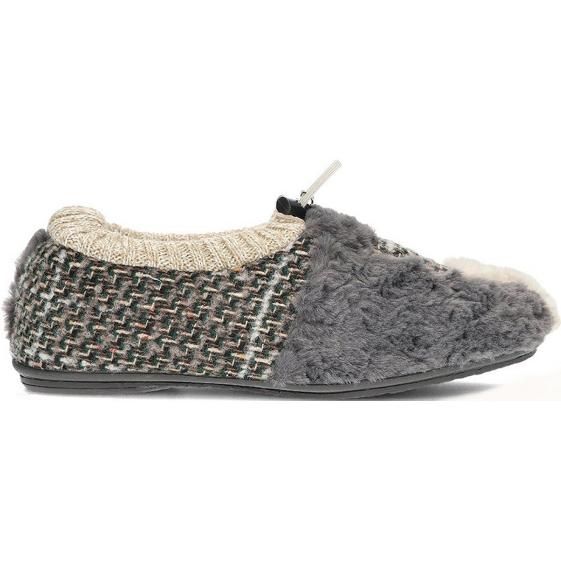VULLADI Herren-Slipper Modell 5614 ca GRISES_TRICOT