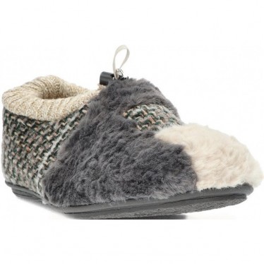 VULLADI Herren-Slipper Modell 5614 ca GRISES_TRICOT