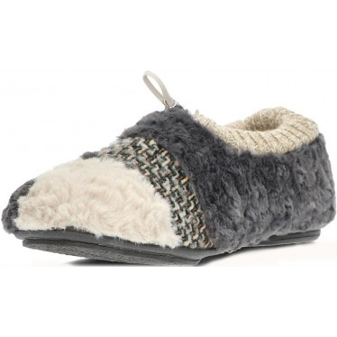VULLADI Herren-Slipper Modell 5614 ca GRISES_TRICOT