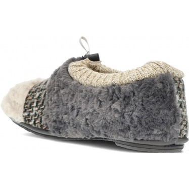 VULLADI Herren-Slipper Modell 5614 ca GRISES_TRICOT