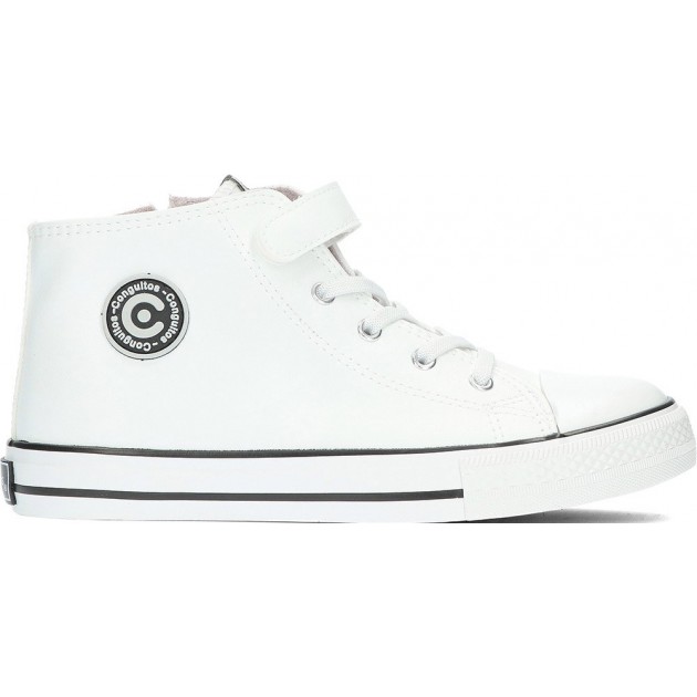 UNISEX-SNEAKER CONGUITOS NAPA KIDS 283007 WHITE