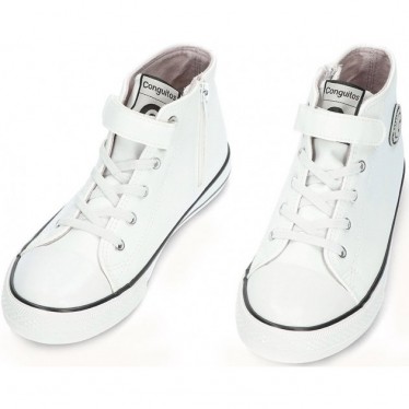 UNISEX-SNEAKER CONGUITOS NAPA KIDS 283007 WHITE