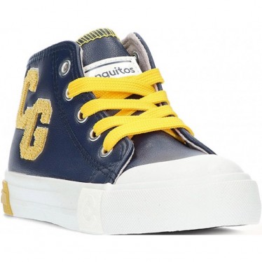 CONGUITOS Unisex-Sneaker tragen 127004 hoch LETTERS_NAVY