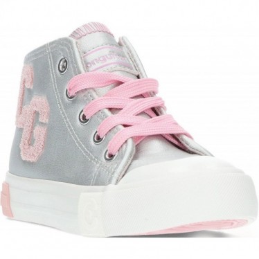 CONGUITOS Unisex-Sneaker tragen 127004 hoch LETTERS_SILVER