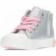 CONGUITOS Unisex-Sneaker tragen 127004 hoch LETTERS_SILVER