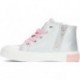 CONGUITOS Unisex-Sneaker tragen 127004 hoch LETTERS_SILVER