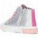 CONGUITOS Unisex-Sneaker tragen 127004 hoch LETTERS_SILVER