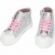 CONGUITOS Unisex-Sneaker tragen 127004 hoch LETTERS_SILVER