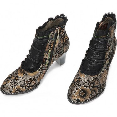 LAURA VITA Damen Stiefeletten ELCODIEO224 CAFE
