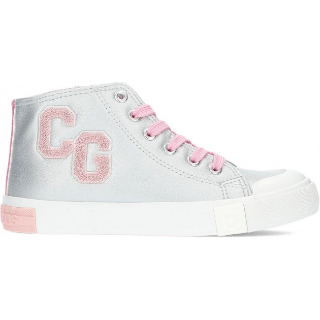 CONGUITOS Mädchen-Sneaker 264004G LETTERS_SILVER CONGUITOS Mädchen-Sneaker 264004G LETTERS_SILVER