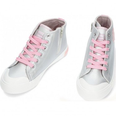 CONGUITOS Mädchen-Sneaker 264004G LETTERS_SILVER