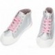 CONGUITOS Mädchen-Sneaker 264004G LETTERS_SILVER