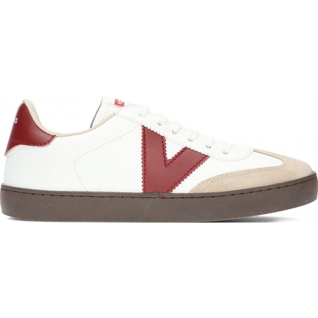 VICTORIA Damen-Sneaker 126201 Berlin BURDEOS_BLANCO