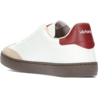VICTORIA Damen-Sneaker 126201 Berlin BURDEOS_BLANCO