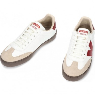 VICTORIA Damen-Sneaker 126201 Berlin BURDEOS_BLANCO