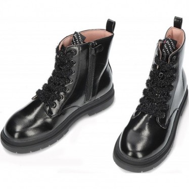GARVALIN Mädchenstiefel 241561 mat NEGRO
