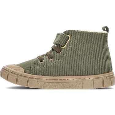 GARVALIN 241321B Cord-Stiefelette für Jungen TRUFFLE