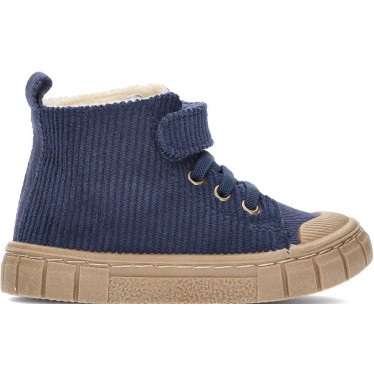 GARVALIN 241321B Cord-Stiefelette für Jungen AZUL