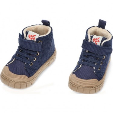GARVALIN 241321B Cord-Stiefelette für Jungen AZUL