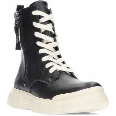 GEOX J. JUNETTE STIEFEL J36HVG NEGRO_BLANCO