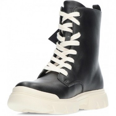 GEOX J. JUNETTE STIEFEL J36HVG NEGRO_BLANCO
