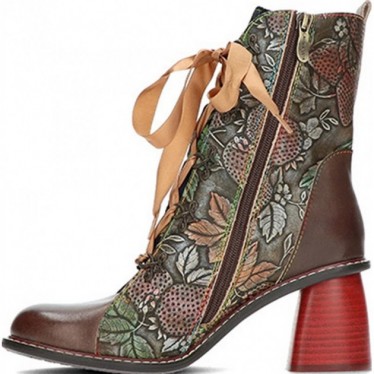 LAURA VITA Damenstiefel Modell EVCAO311 CHOCO