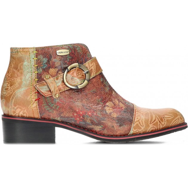LAURA VITA Damen Stiefeletten alice12 COGNAC LAURA VITA Damen Stiefeletten alice12 COGNAC