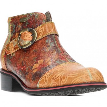 LAURA VITA Damen Stiefeletten alice12 COGNAC