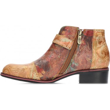 LAURA VITA Damen Stiefeletten alice12 COGNAC