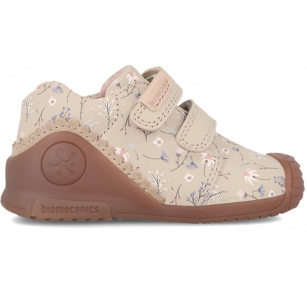 Biomecanics Mädchen-Sneaker 241102 Erste Schritte LATTE_MACCHIATO