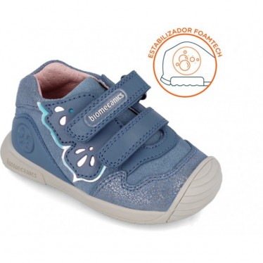 BIOMECANICS Mädchen-Sneaker 241108 PETROL