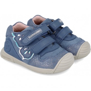 BIOMECANICS Mädchen-Sneaker 241108 PETROL