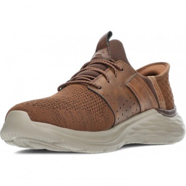 SKECHERS Herren-Sneaker 210803 Newick DARK_BROWN