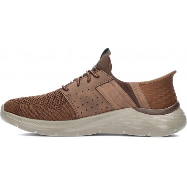 SKECHERS Herren-Sneaker 210803 Newick DARK_BROWN