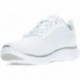 SKECHERS 150206 Flex Damen-Sneaker WHITE_SILVER