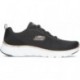 SKECHERS 150206 Flex Damen-Sneaker BLACK_ROSE_GOLD