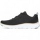SKECHERS 150206 Flex Damen-Sneaker BLACK_ROSE_GOLD