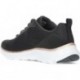 SKECHERS 150206 Flex Damen-Sneaker BLACK_ROSE_GOLD