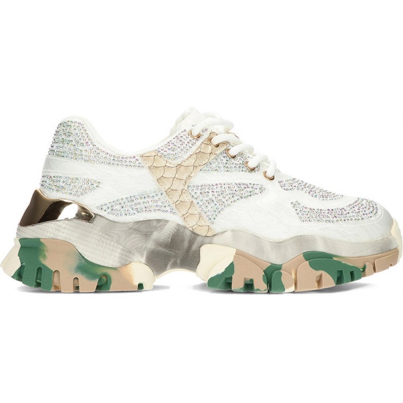 EXE SHOES Damen-Sneaker 22E108 exé BLANCO