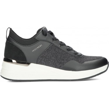 SKECHERS billion2 Damen-Sneaker BLACK