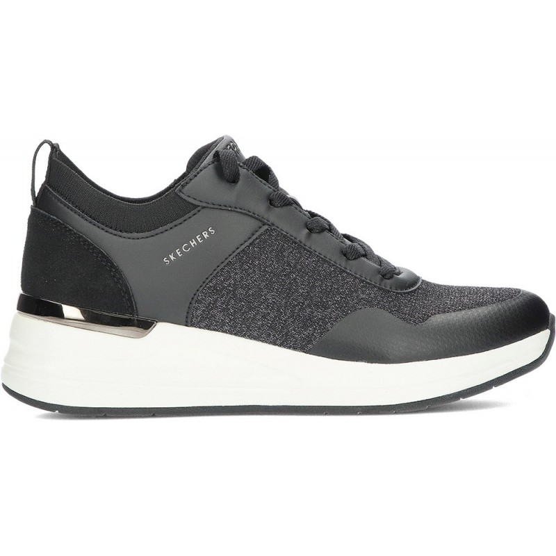 SKECHERS billion2 Damen-Sneaker BLACK