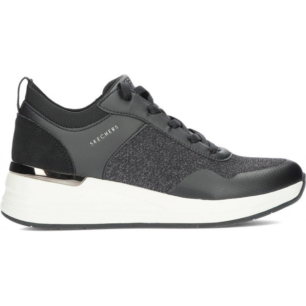 SKECHERS billion2 Damen-Sneaker BLACK