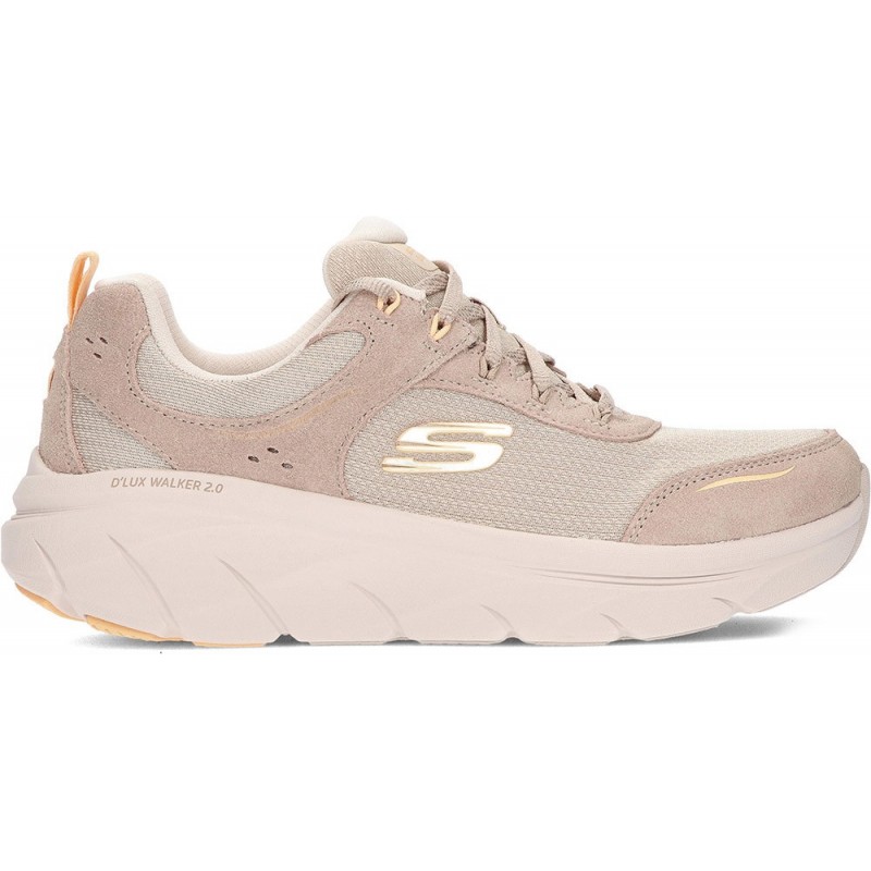 SKECHERS 150108 Walker Damen-Sneaker TAUPE_ORANGE